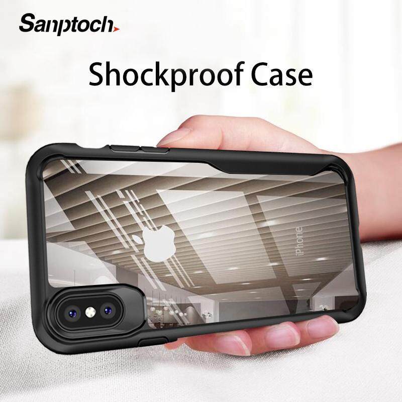 Giá Sanptoch Chống Sốc Armor Cho iPhone 11 Pro Max XS Max XR X 8 7 6 6 S 6 S Plus Trong Suốt ốp Lưng Cho iPhone 5 5S SE Cao Cấp Ốp Lưng Silicone Cover Vỏ
