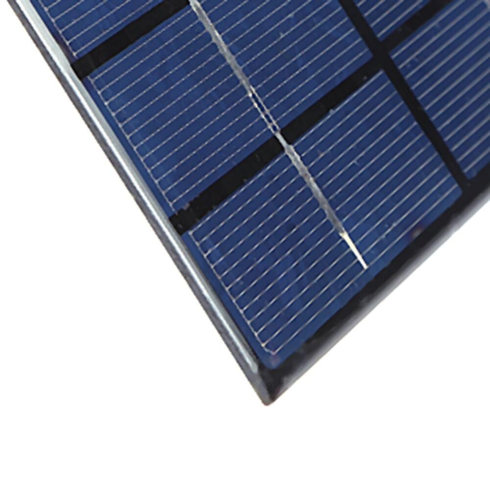 Tấm Năng Lượng Mặt Trời Polysilicon 2W 6V 330mA Tiện Dụng Bộ Pin Tự Làm