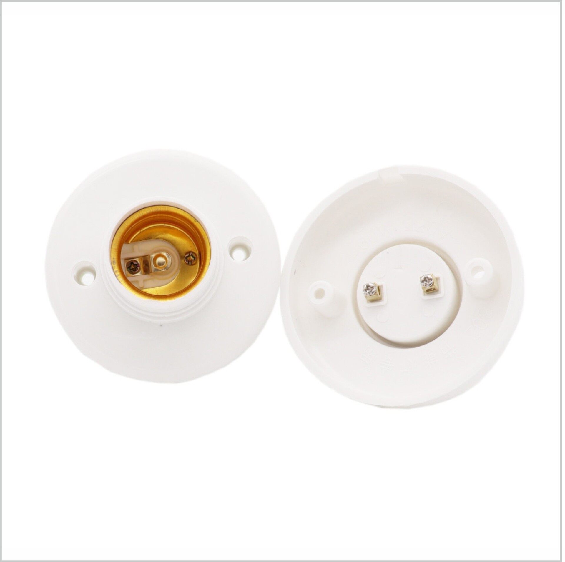 e27 led bulb lamp Holder with US plug switch E27 Screw light bulb LED Lamp socket