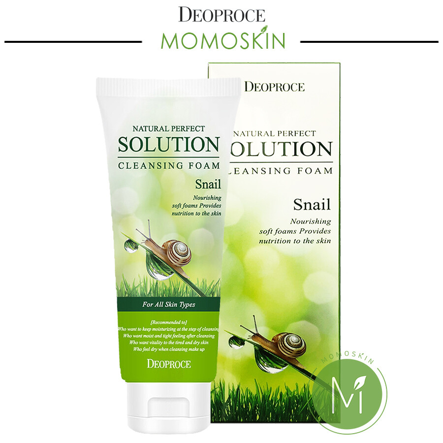 Natural Perfect Solution Cleansing Foam Snail 170g
