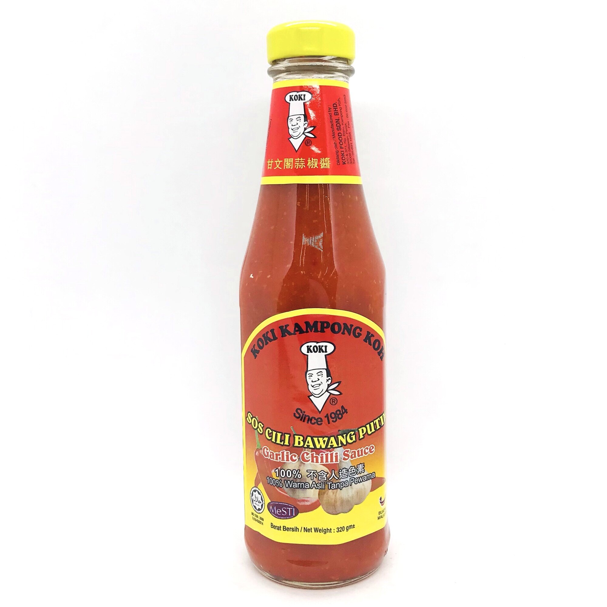 Kampung Koki Koh Garlic Chili Sauce 320g+ 甘文格蒜椒酱 Lazada