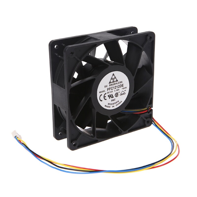 120x120x38mm brushless dc12v 4.8a 11-blade cooling fan 12038 for delta pfc1212de
