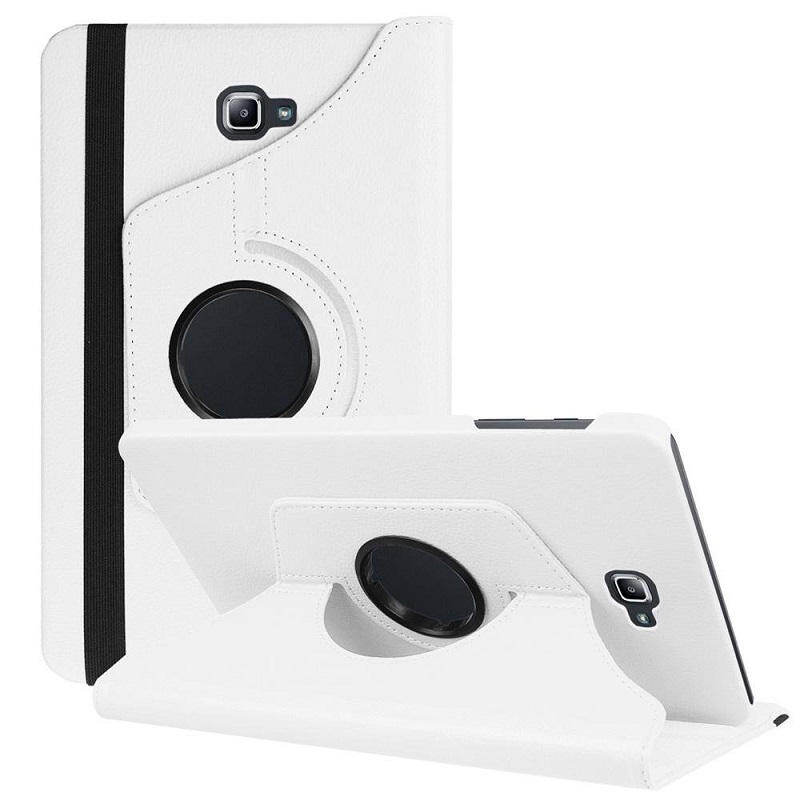 For Samsung Galaxy Tab A A6 10.1 2016 SM-T580 T580N T585 T585C 360 Degree Rotating Leather Smart Cover Case