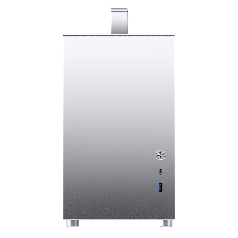 Jonsbo Vỏ T8 PLUS Vỏ Máy Tính Xách Tay Mini ITX Khung Gầm Trong Suốt Bo Mạch Chủ ITX Nguồn ATX Bằng Nhôm Với Quạt ARGB 14CM
