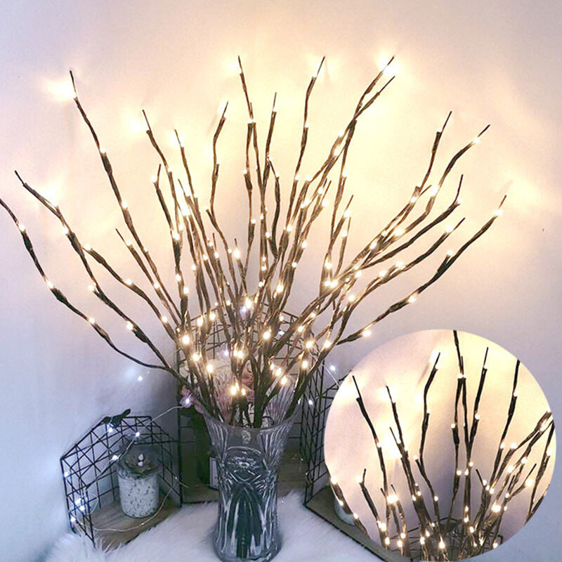 Đèn Cành Cây GTU Đèn LED Nhánh Cây Mô Phỏng Đèn Ngủ Bố Trí Phòng Ngủ Đèn Dây Trang Trí
