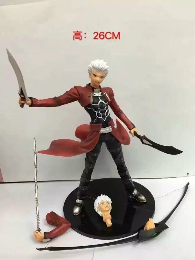 Anime Figure Fate Archer Saber EMIYA Archer Heroic Guardian Shiro Boxed Figure