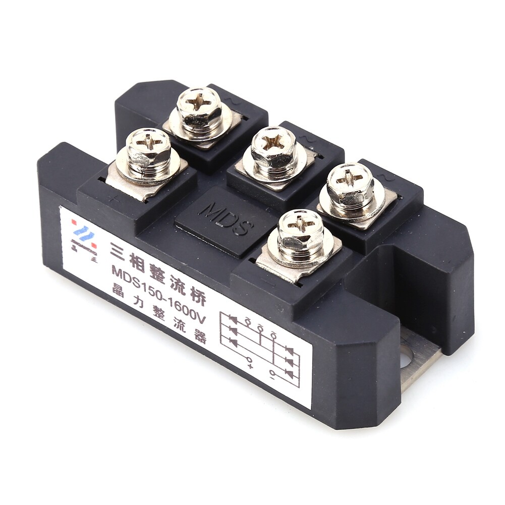 Three/3-Phase Diode Bridge Rectifier 150A MDS150A 1600V Power Durable