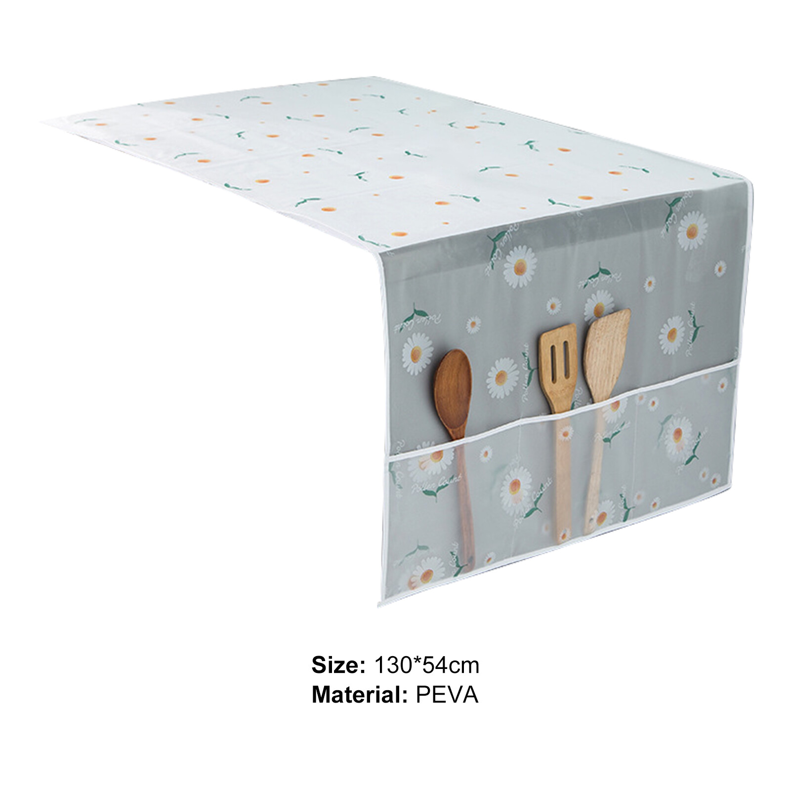 POCO Creative Refrigerator Dust Cover High Density Waterproof Fine Workmanship Feather Printing Fridge Dust Cover for Fridge Refrigerator Top Cover