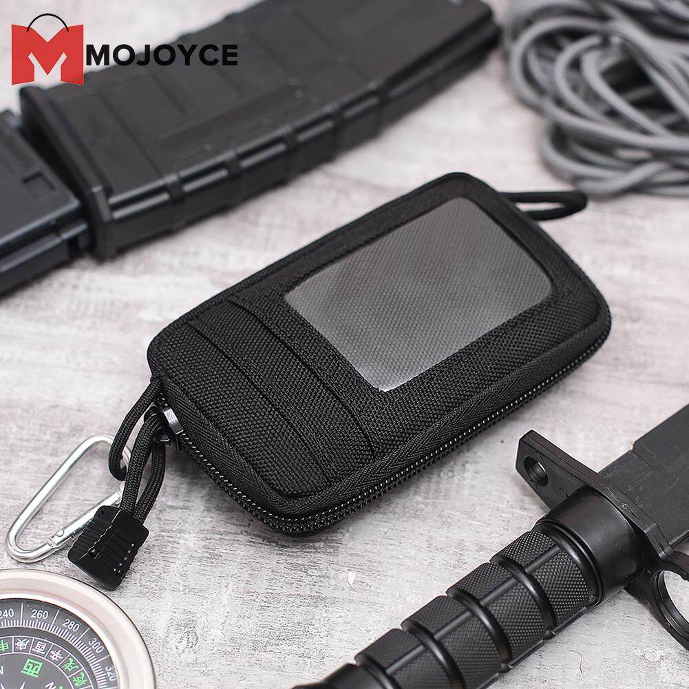 MOJOYCE Mini Key Wallets Holder Keychain EDC Travel Purses Pouch Small Pocket Case Bag