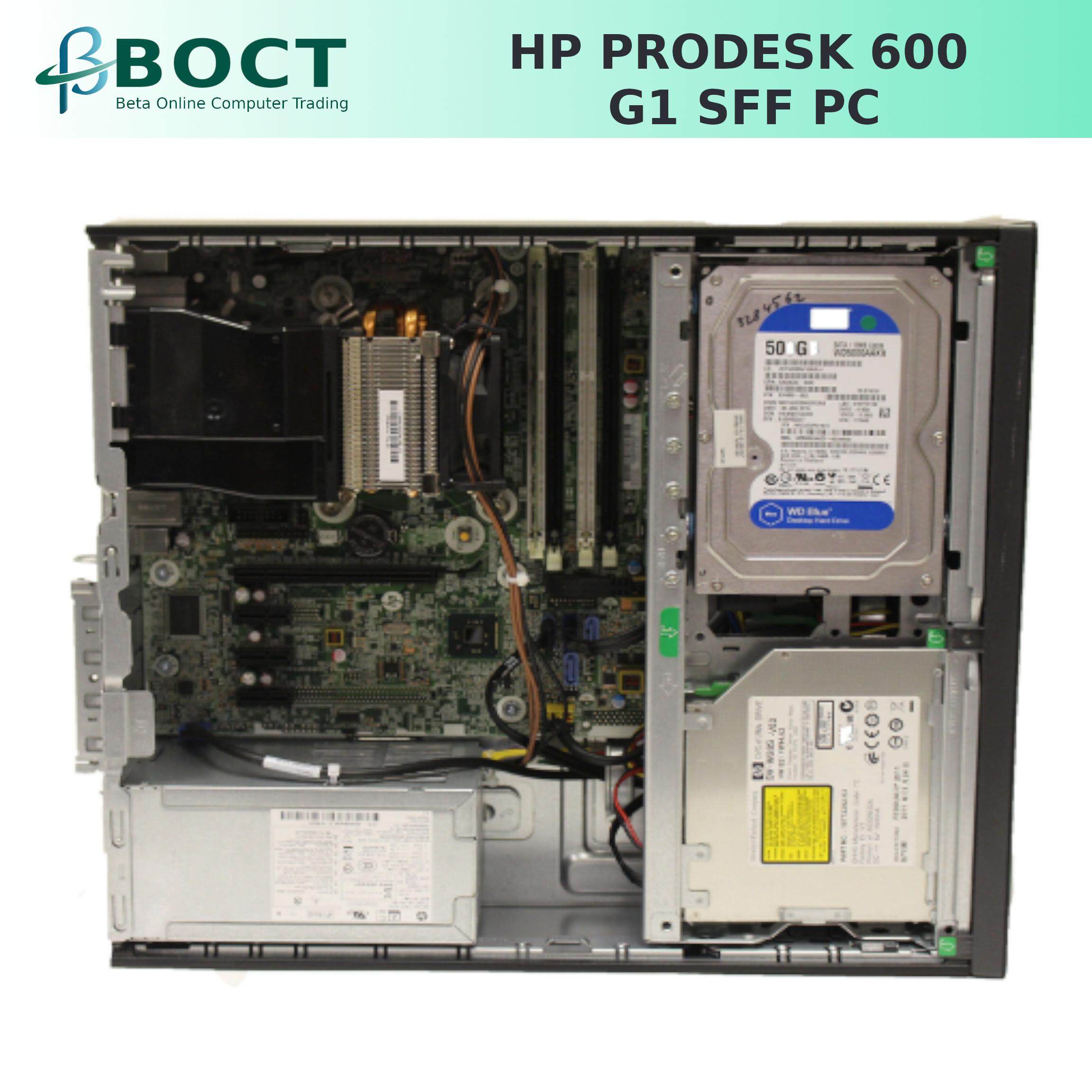 Refurbished Hp Prodesk 600 G1 Sff Pc Intel Core I5 Optional Ram