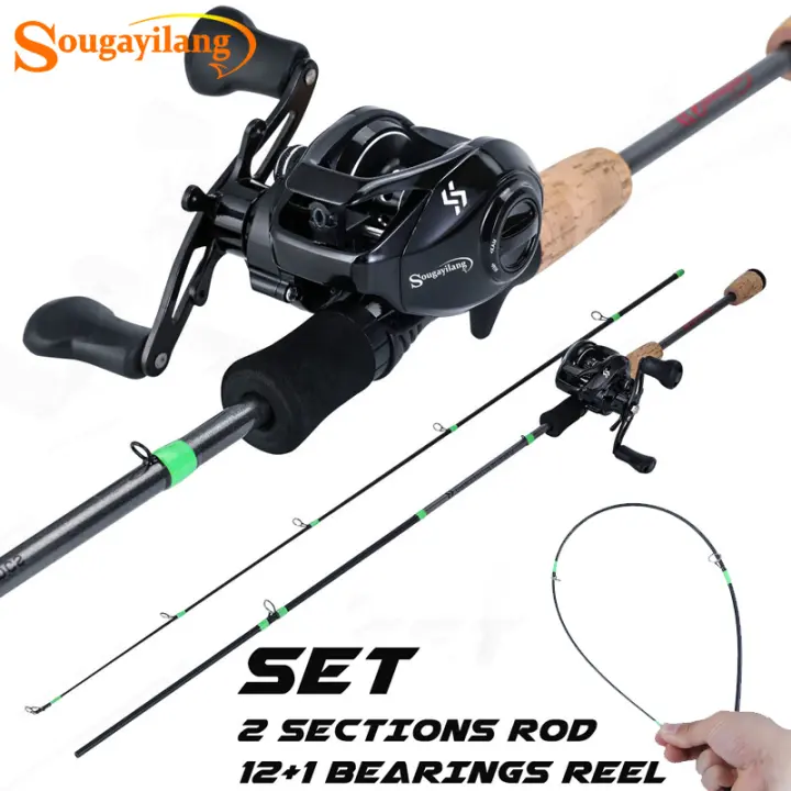 2 carp rods and reels