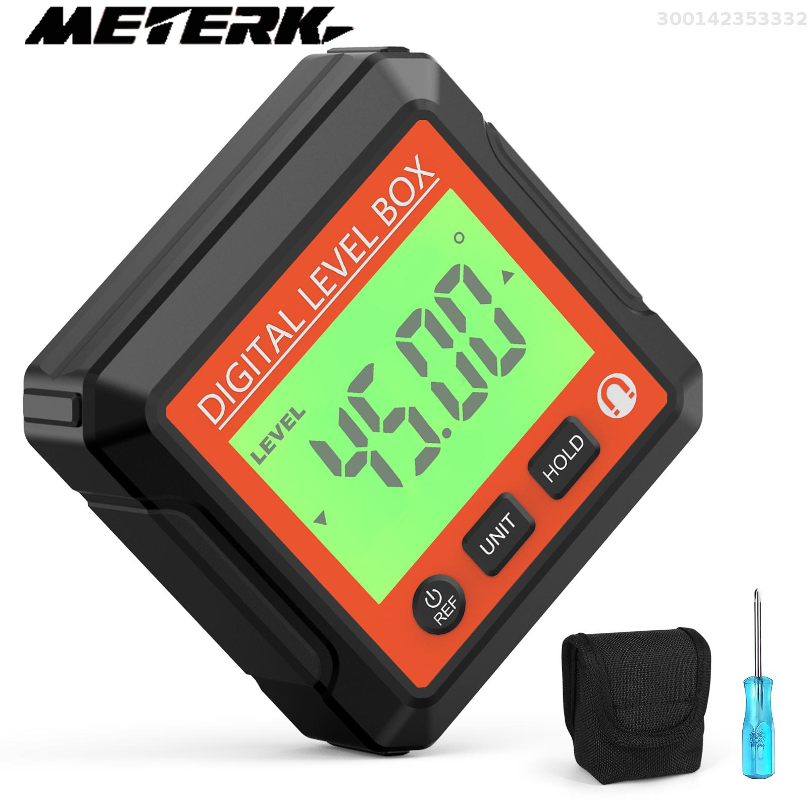 Digital Level Electronic Protractor Inclinometer Magnet Level Angle Meter B