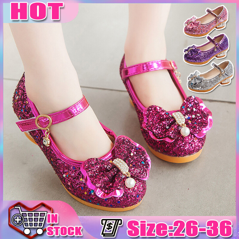 Aprmouse Kasut Princess Frozen Kasut Raya Budak Perempuan 9 Tahun Kasut Wanita Raya 2020 Silver 11 Tahun 4 Tahun Kasut Raya Perempuan Cantik Princess Shoes For Kids Girl Malaysia Crystal Shoes For