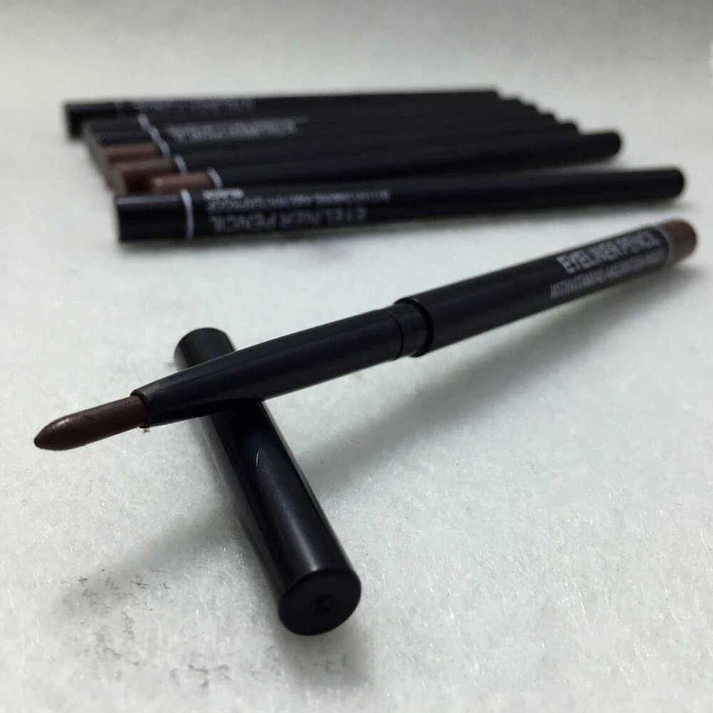 Automatic Rotating Eyebrow Pen Waterproof Without Halo Dye Can Be The Same Eyeliner Automatic Rotar-y Eyebrow Eyeliner Pencil Waterproof Lasting Non Smudge Cosmetic