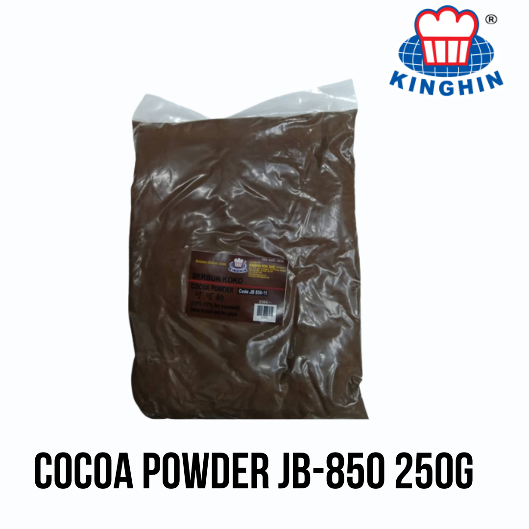 KINGHIN COCOA POWDER JB850 250G [HALAL] Lazada