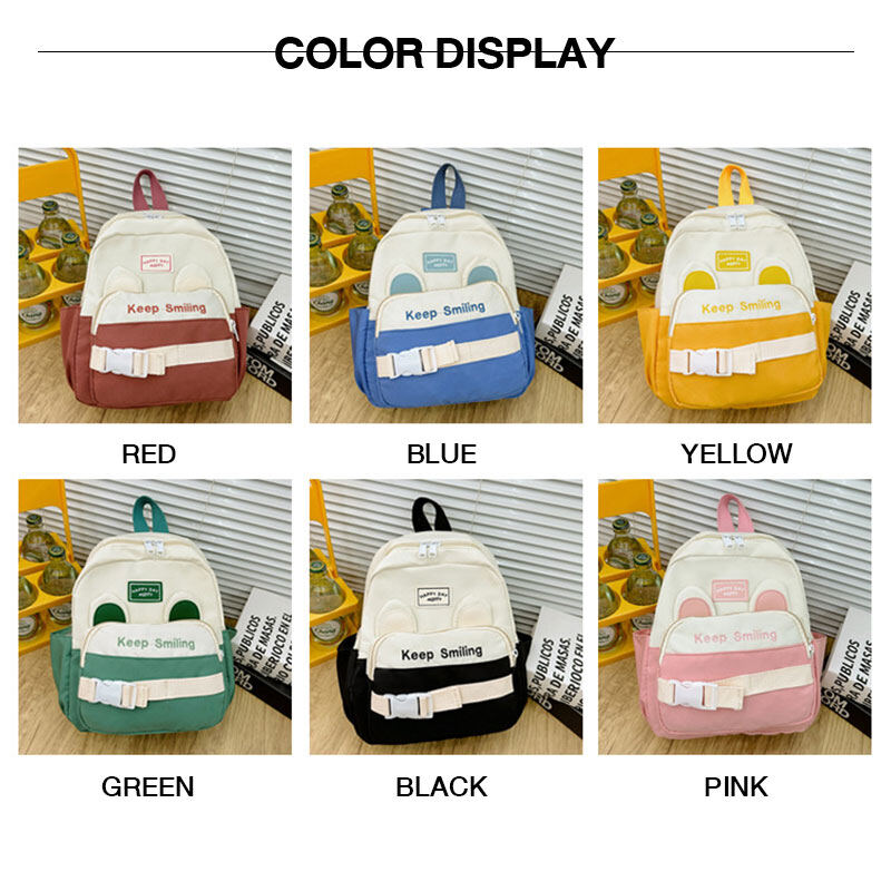 HS Kindergarten school bag children's bag cartoon light backpack