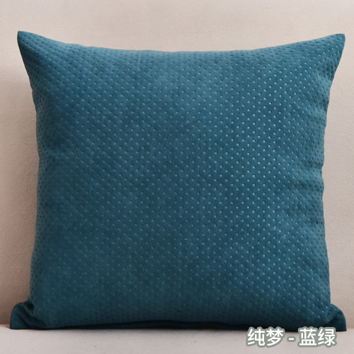 Modern Nordic Cushion Cover Flannel Pillowcase Solid Color Pillow Case Cojines Decor Sofa Throw Pillows Room Pillow Cover Decorative 45x45cm