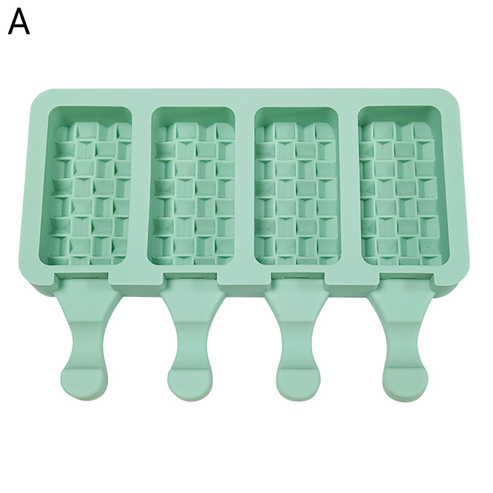 Mandari Ice Cream Mold Non-Stick Multipurpose 4-Cavity 3D Silicone Cake Chocolate Mold for Home Great Chocolate Mold