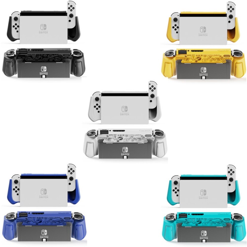 Ốp Bảo Vệ Vỏ Lưng Bọc Giáp Chống Sốc Cho Bộ Chuyển Đổi Nintendo & Switch Oled Ốp Điện Thoại TPU Tay Nắm