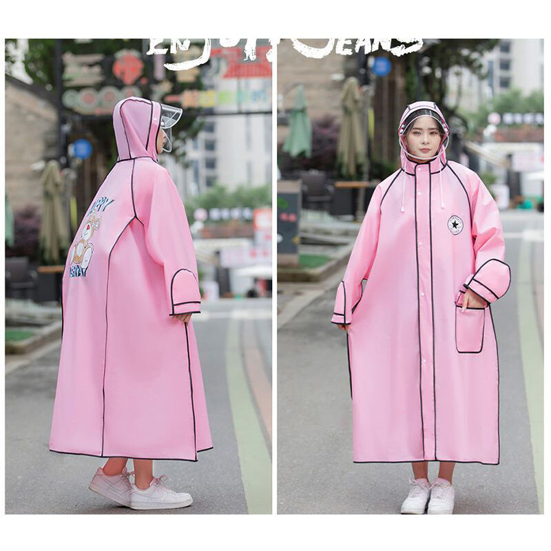 Raincoat vogue Long money Adult money To prevent heavy rain rain cape EVA