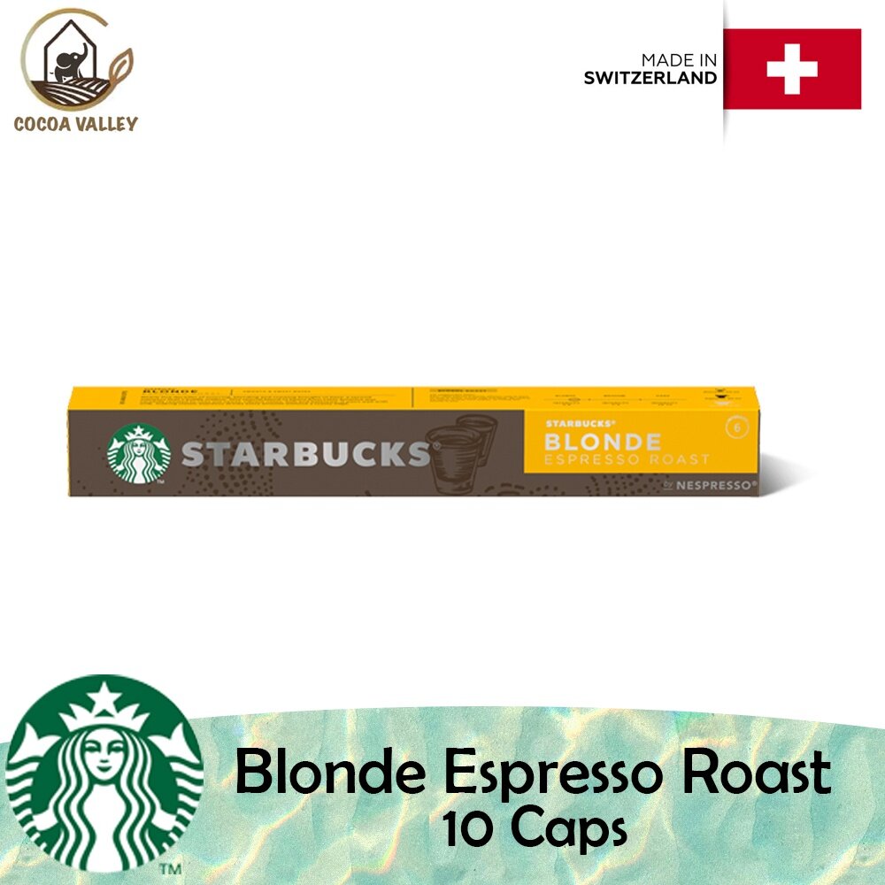 Starbucks Nespresso Blonde Espresso Roast 10 Caps 53g | Lazada