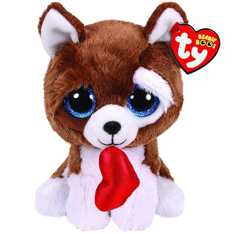 Clemmiepn Ty Beanie Big Eyes Plush Animal Toy Unicorn Dolls Penguin Dog Owl Giraffe Ladybug Kangaroo Koala Cat Kids Christmas Gift 15Cm
