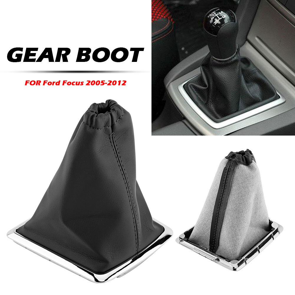Núm Xe Hơi Bằng Da PU Vòng Cổ Cần Số Cho Xe Ford Focus 2005-2012