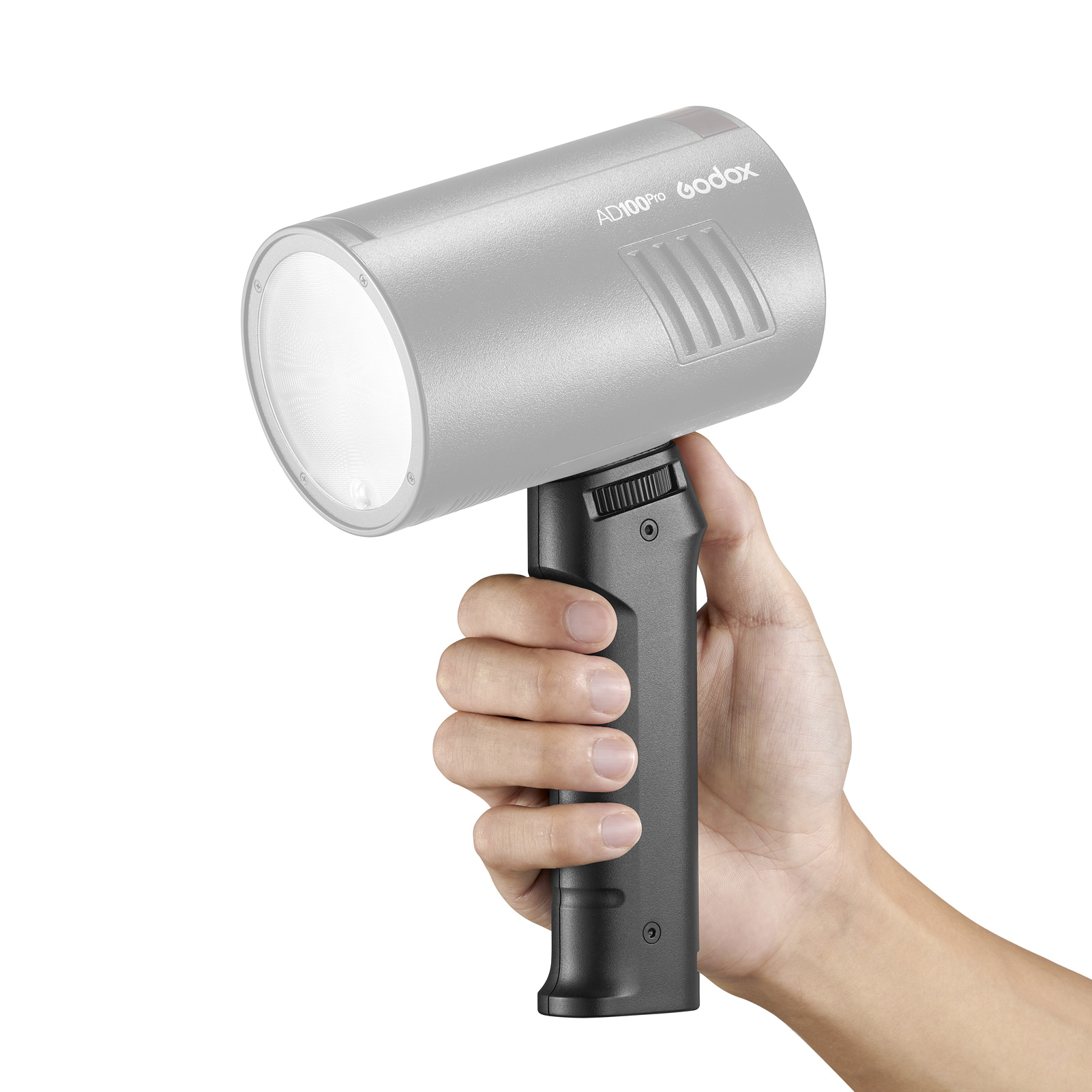 Godox FG-100 Flash Grip Máy Ảnh Speedlite Tay Grip Flash Xử Lý Với 1/4Inch Vít Tương Thích Với Godox AD100pro AD200pro AD300pro Và Đèn Flash Khác LED Ánh Sáng Với 1/4Inch Threaded Lỗ