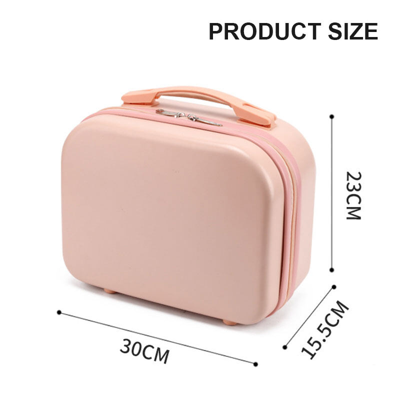 QFDI Miễn Phí Vận Chuyển Vali kéo du lịch Vali Đựng Mỹ Phẩm 14 Inch Vali Nhỏ Nhẹ Vali Du Lịch Mini Vali Đựng Đồ Dễ Thương vali vali kéo du lịch túi đựng quần áo Vali