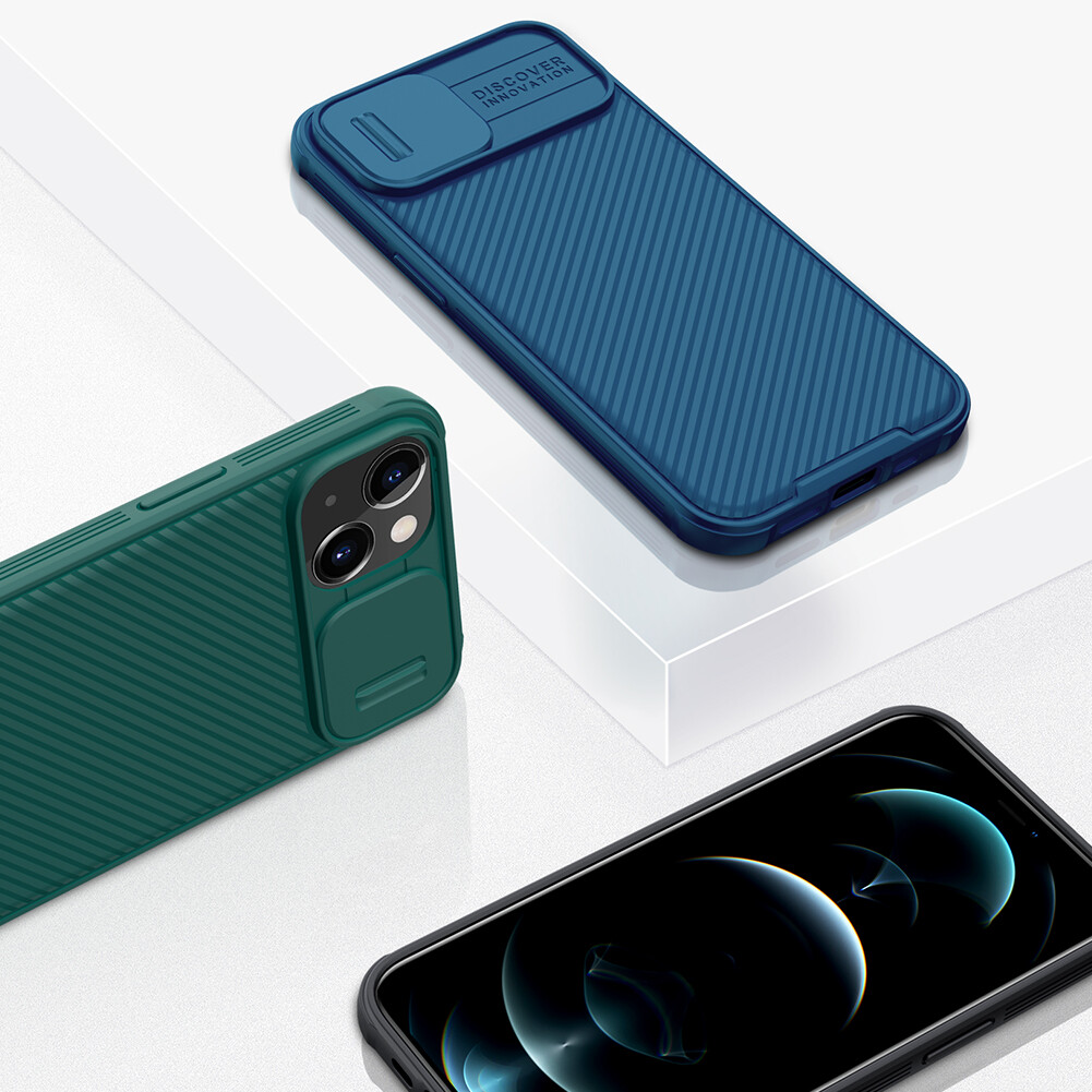 Nillkin Authorised CamShield Pro Case for Apple iPhone 13 mini / iPhone 13 / iPhone 13 Pro Max / iPhone 13 Pro PC Back Cover Cases Slide Mirror Phone Cases Camera Protection Casing