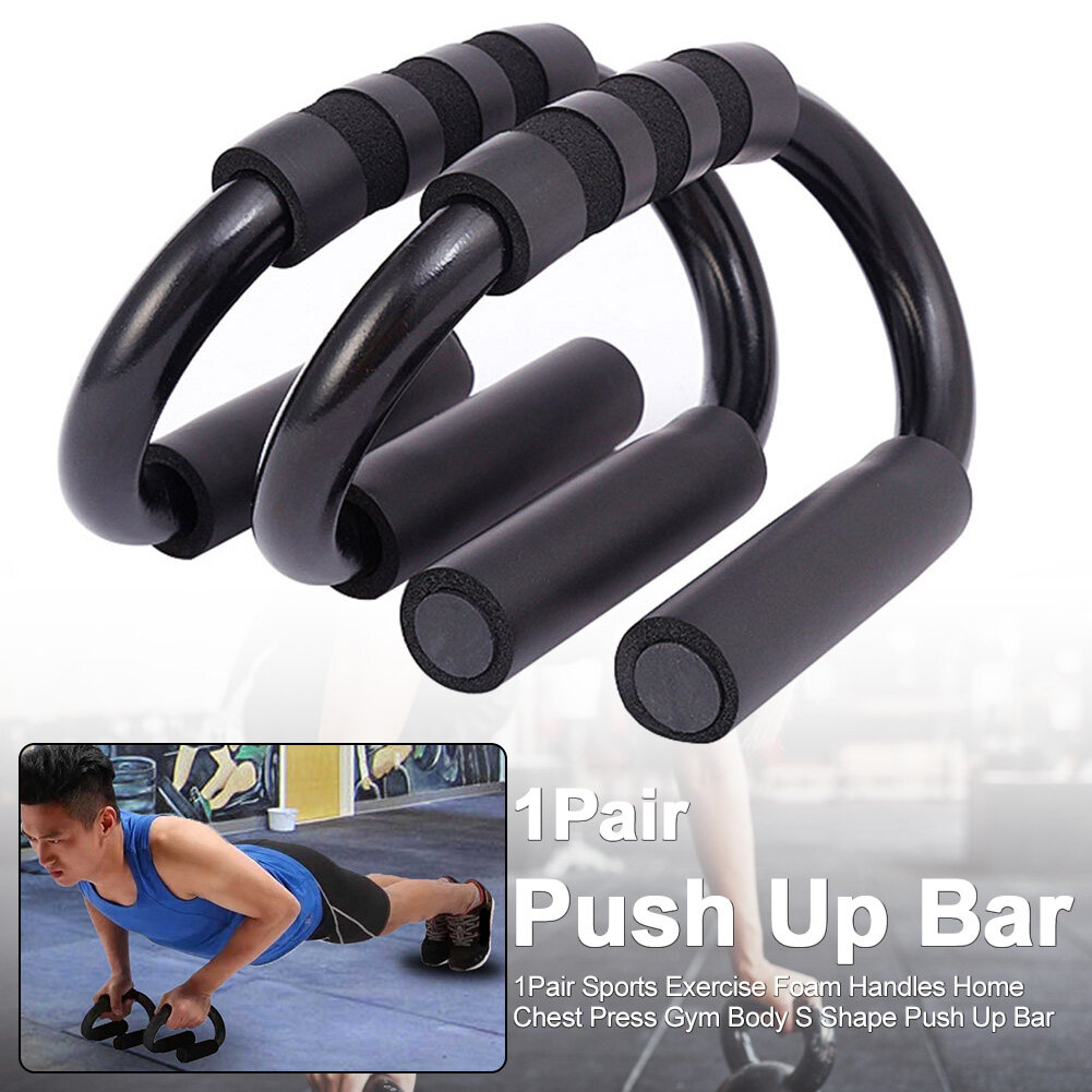 >> SO SÁNH GIÁ MÁY TẬP GYM GIA ĐÌNH | Shopee Lazada Sendo Tiki 78 1 Cặp Tay Cầm Xốp Tập Gym Thể Dục Máy Ép Ngực Thể Thao Hình Chữ S Tập Luyện Tập Thể Dục Cơ Thể Thanh Đẩy Gia Đình