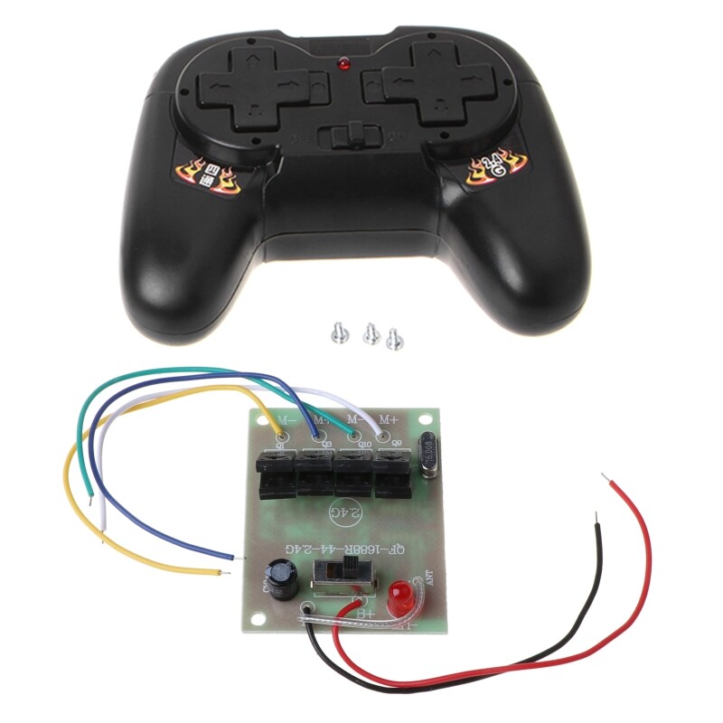 4CH 2.4G Wireless RC Toy Module Remote Control Receiver Transmitter 5A 50M