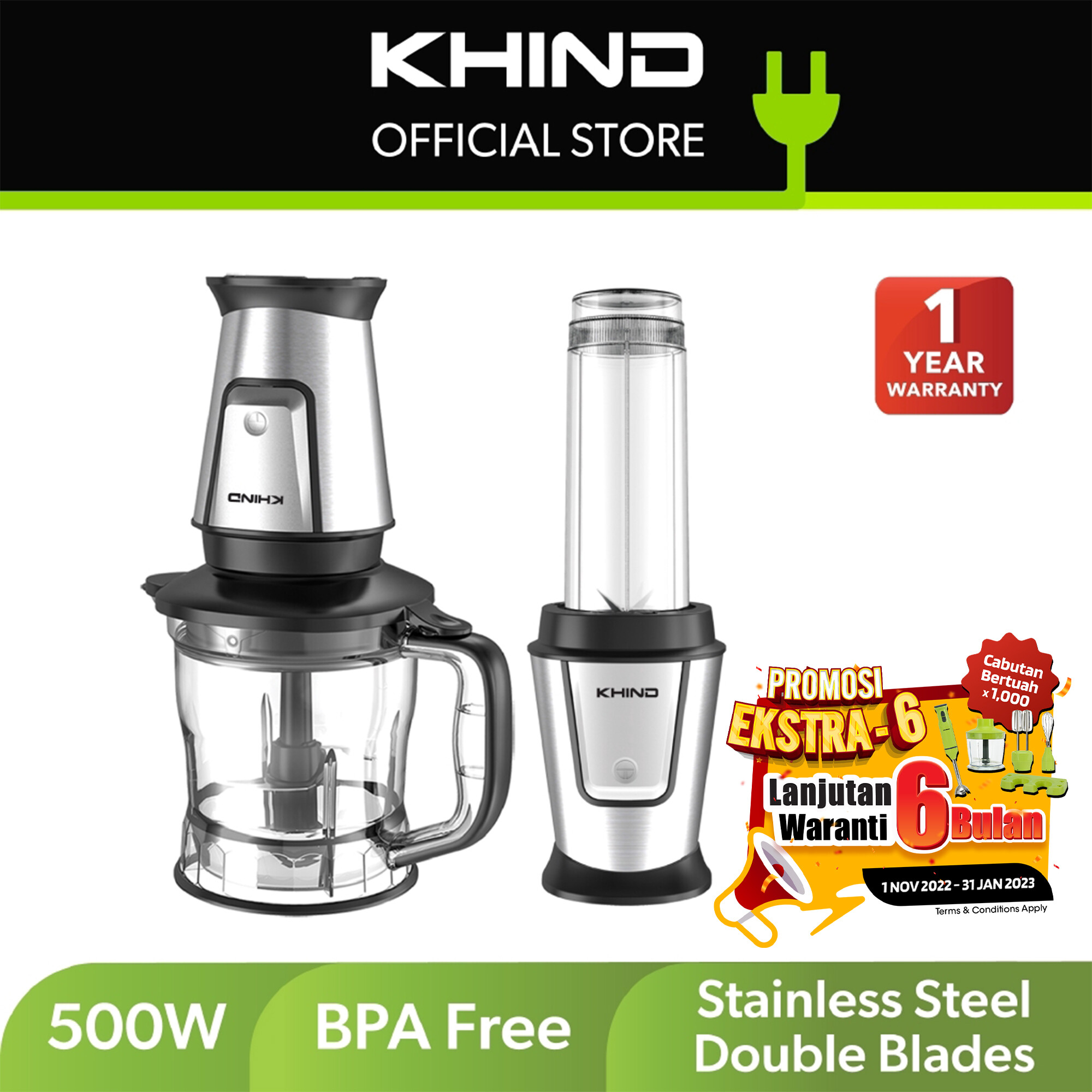 khind multi blender chopper