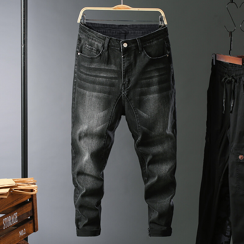 Plus Size Jeans Mens Elastic Large Size 