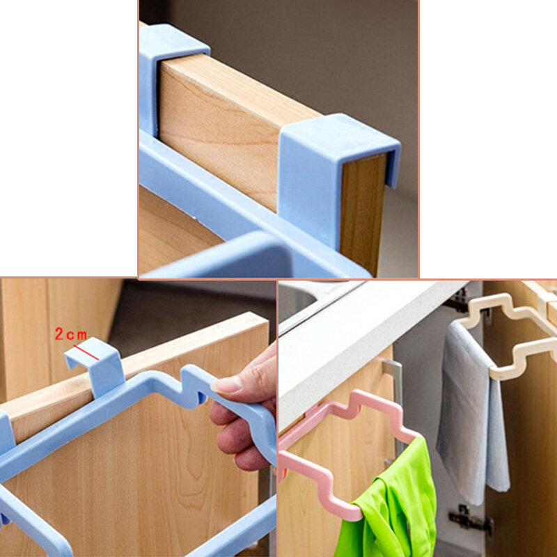 LEBI Giá Đựng Rác Treo Cửa Tủ Nhà Bếp Giá Đựng Túi Rác Phía Sau Cửa Giá Đựng Túi Nhựa Giá Đựng Thùng Rác