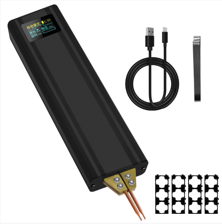 Aideepen Spot Welder Mini Portable 80 Gear Adjustable for DIY 18650 Bat with Nickel Sheet USB Charger Spot Welder