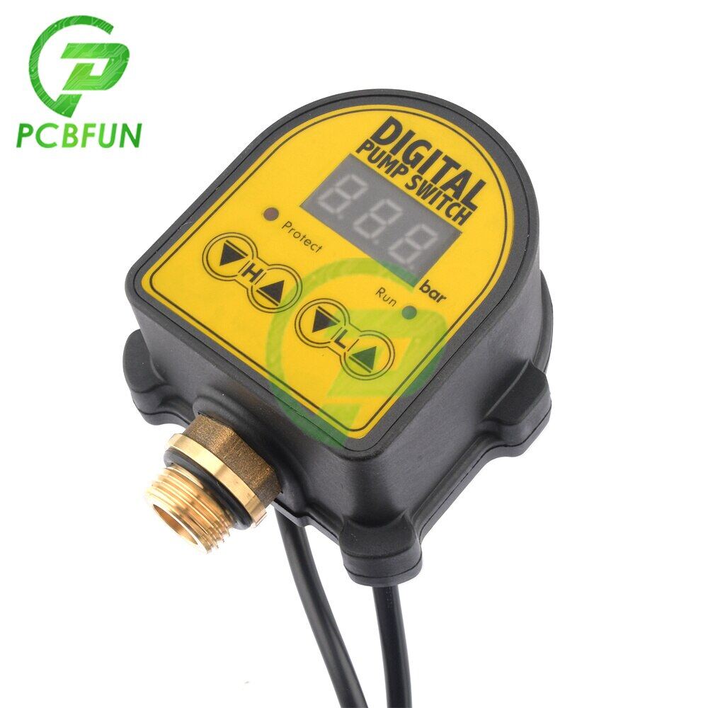 Automatic Eletronic Digital Display Pressure Controller Switch Air Pump Water Oil Compressor Pressure Switch For Water Pump