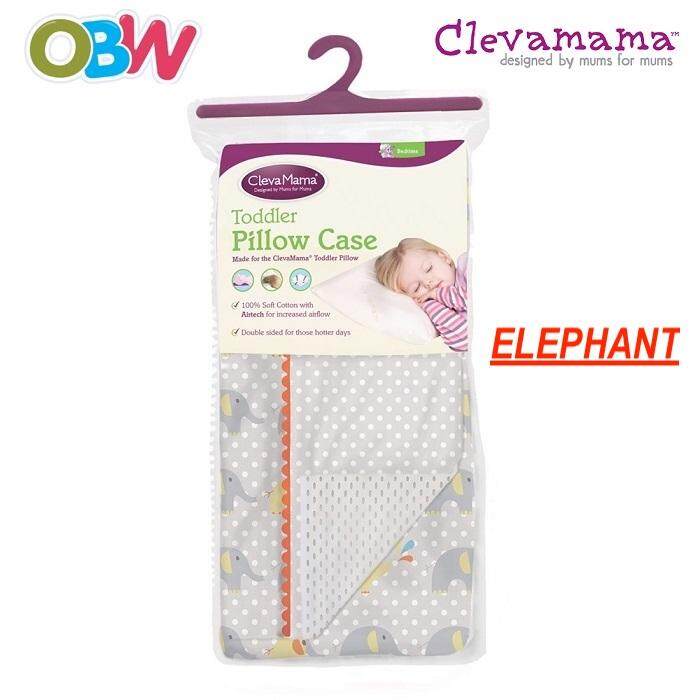 Blue 100 Cotton Clevamama Clevafoam Toddler Pillowcase