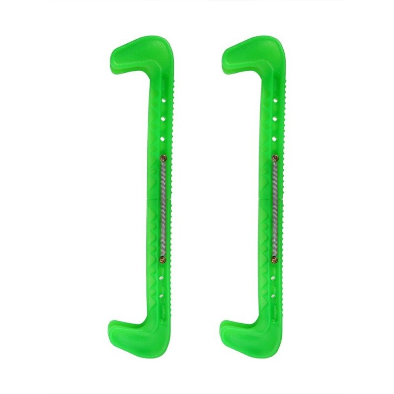 Mua 1 Pair Plastic Adjustable Ice Skate Blade Guards Covers (green)