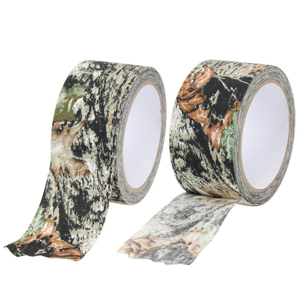 Outdoor Gun Hunting Camo Waterproof Camping Camouflage Stealth Duct Tape Wrap