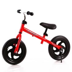BH 12 Inch Anak-anak Roda Dua Pushbike Latihan Keseimbangan Sepeda dengan Setang Yang Bisa Disesuaikan dan Pelana