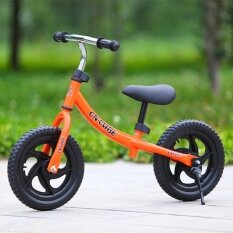 Ti 12 Inch Roda Dua Pushbike Anak-anak Latihan Keseimbangan Sepeda dengan Setang Yang Bisa Disesuaikan dan Pelana