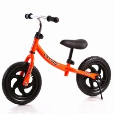 Lb 12 Inch Roda Dua Pushbike Anak-anak Latihan Keseimbangan Sepeda dengan Setang Yang Bisa Disesuaikan dan Pelana Warna: Jeruk Ukuran: 12 Inch