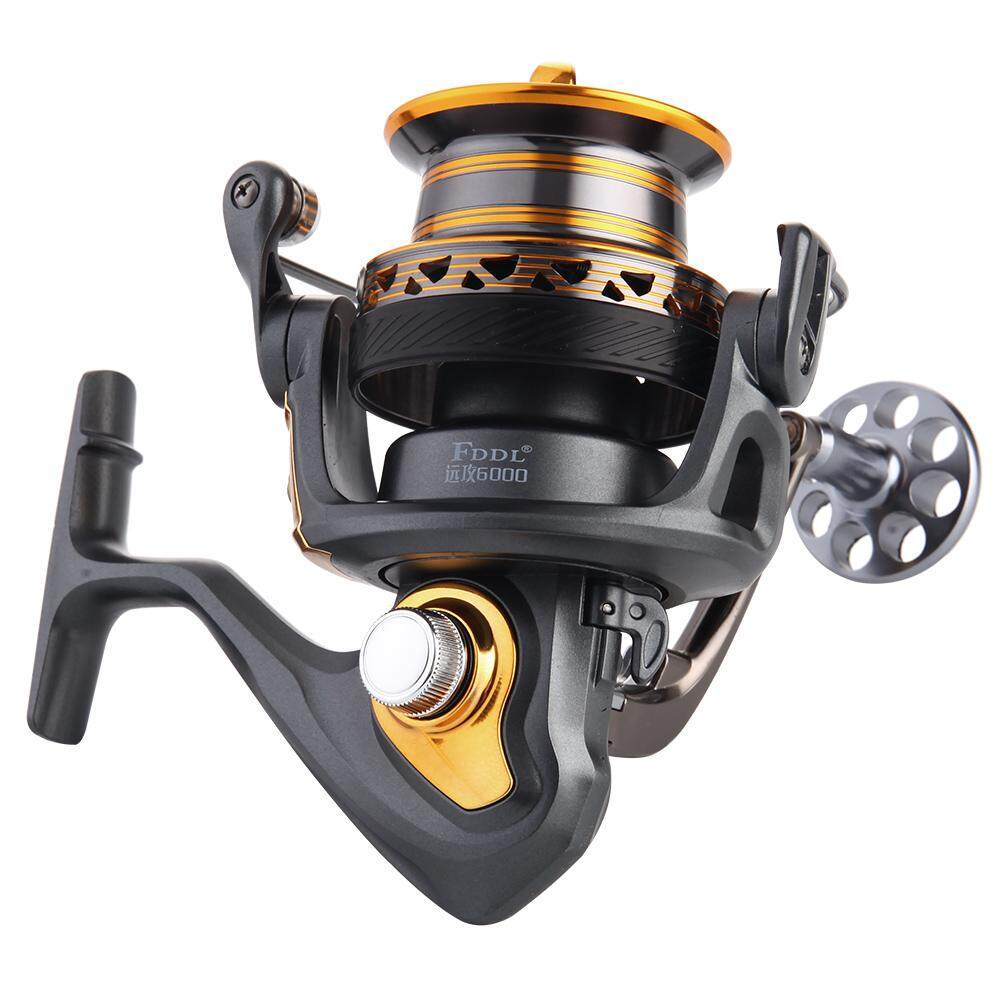 13+1BB Ball Bearings Professional Fishing Reel Long Distance Surfcasting Reel Left/Right Convertible Collapsible Handle Spinning Reel Fishing Tackle - intl