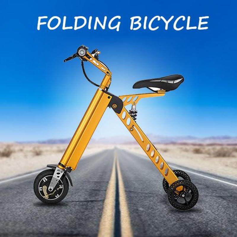 Phân phối 2017 8 Mini Travel Smart Portable Bicycle Folding Electric Bike