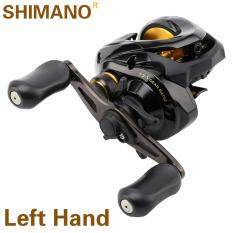 2017 Original Shimano BASS ONE XT Left Baitcasting Fishing Reel SVS Syetem Fishing Reel (Black, Left Hand)
