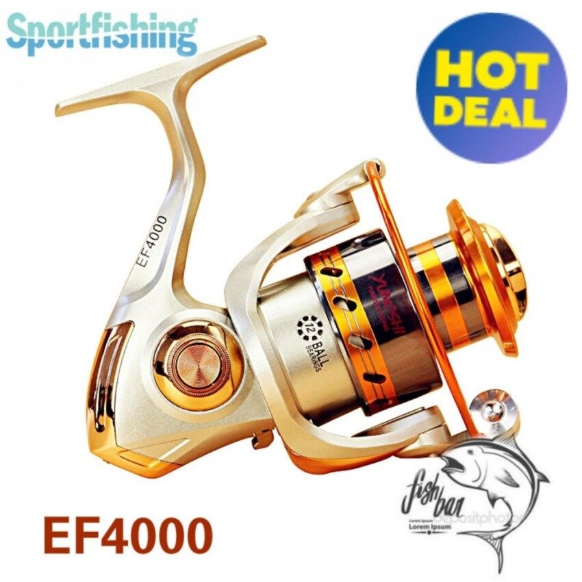 2018 Baru Merek Aluminium Spul Unggul Rasio 5.5: 1 12BB Kumparan Baitcasting Spinning Kumparan-Internasional