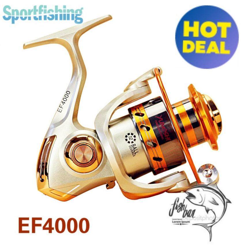 2018 Baru Merek Aluminium Spul Unggul Rasio 5.5: 1 12BB Kumparan Baitcasting Spinning Kumparan-Internasional