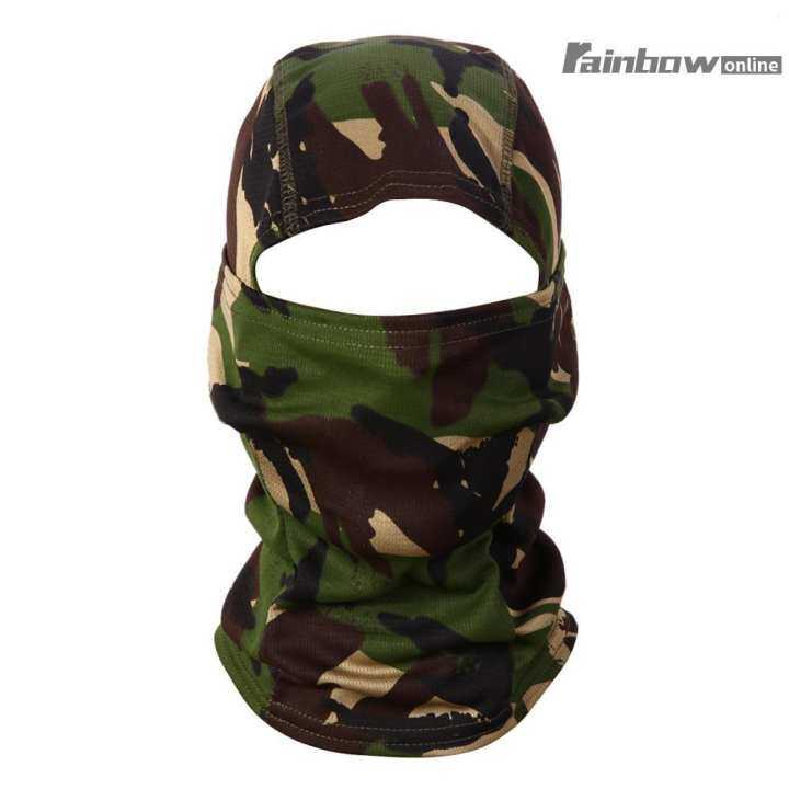 3D Camouflage Camo Headgear Balaclava Face Mask for Hunting Fishing(Army Green)