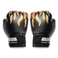 Panda Online 5 OZ Children Kids FIRE Boxing Gloves Sparring Punching Fight Training Age 3-12